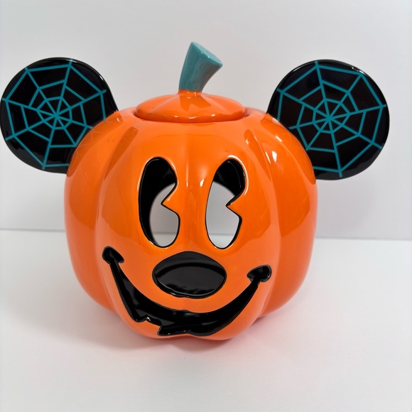 Disney Other - Disney Halloween Mickey‎ Mouse Pumpkin Jack o’ lantern Votive Candle Holder